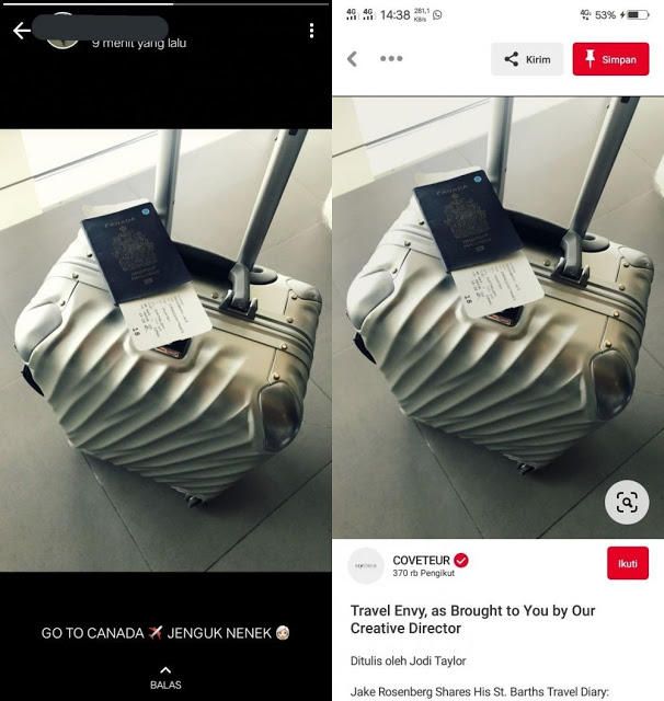 Status Ini Ketahuan Nyomot Dari Internet